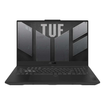 Ноутбук 17.3" ASUS Tuf Gaming A17 FA707NUQ-HX010 (90NR0QH5-M000D0) AMD Ryzen 7 170, 16Gb DDR5, SSD 512Gb, NVIDIA GeForce RTX 4050 6Gb, Full HD, IPS, Grey, серый