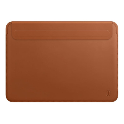 Чехол для MacBook Air 15.3" WIWU Skin Pro II Leather Sleeve Коричневый