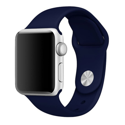 Ремешок "Silicone Band" Apple Watch 42/44 мм Темно-синий