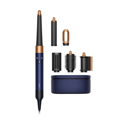 Стайлер Dyson Airwrap Long HS08 (CN/HK/KR) Straight+Wavy, Blue/Copper, синий/медь