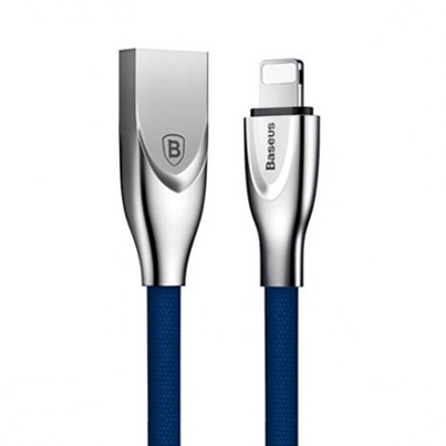 USB кабель Baseus Zinc alloy Cable разъём Lightning Синий