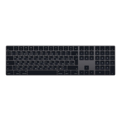 Клавиатура беспроводная Apple Magic Keyboard (MRMH2) «серый космос»