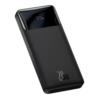 Внешний аккумулятор Baseus 10000mAh Bipow Digital Display Fast Charge Power Bank 20Вт Overseas Edition PPBD10K (PPBD050301) Чёрный