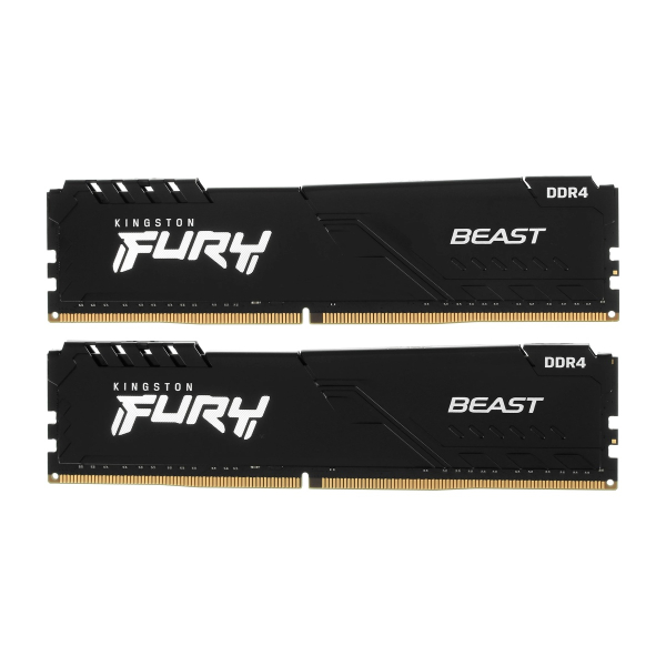 Оперативная память Kingston Fury Beast (KF432C16BBK2/16WP) DDR4 16GB 3200MHz CL16 UDIMM 2x8GB