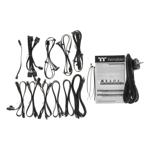 Блок питания Thermaltake Toughpower GF1 1200 (PS-TPD-1200FNFAGE-1) Gold, 1200 Вт Чёрный