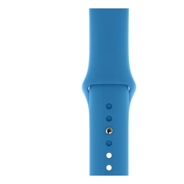 Силиконовый ремешок COTEetCI Silicone Sport Band для Apple Watch 42/44 мм Blue, синий