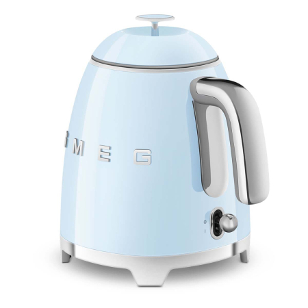 Мини-чайник электрический SMEG 50s Style (KLF05PBEU) Pastel Blue, пастельный голубой