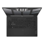 Ноутбук 17.3" ASUS Tuf Gaming A17 FA707NUQ-HX010 (90NR0QH5-M000D0) AMD Ryzen 7 170, 16Gb DDR5, SSD 512Gb, NVIDIA GeForce RTX 4050 6Gb, Full HD, IPS, Grey, серый