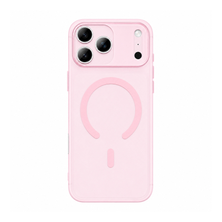 Чехол для iPhone 17 Pro Max с MagSafe Gurdini Slim Series Pink, розовый