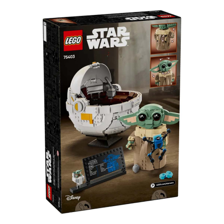Конструктор LEGO Star Wars "Grogu™ с коляской на воздушной подушке" (75403)