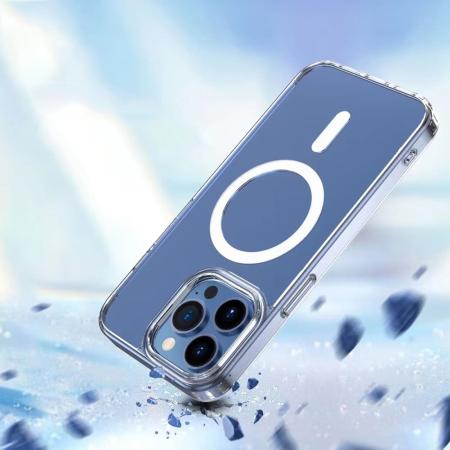 Чехол для iPhone 15 Pro с Magsafe Mutural Jingtou Series Прозрачный