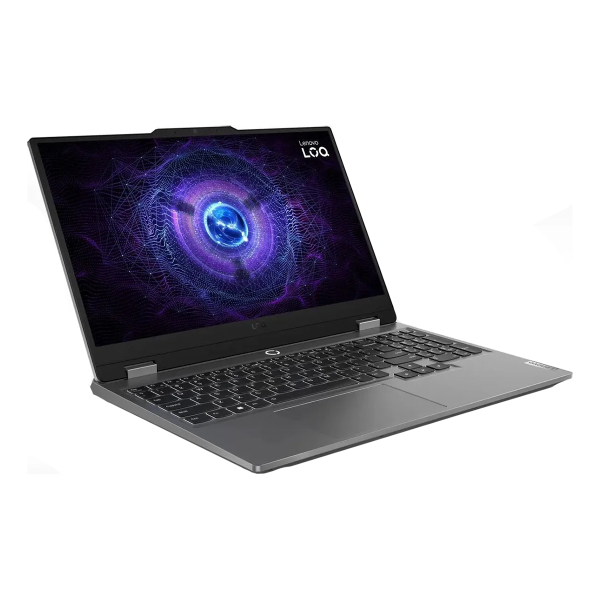Ноутбук 15.6" Lenovo LOQ 15IRX9 (83DV0072PS) Intel Core i7-13650HX, 16Gb DDR5, SSD 512Gb, NVIDIA GeForce RTX 3050 6Gb, IPS, Full HD, Без ОС, Gray, серый