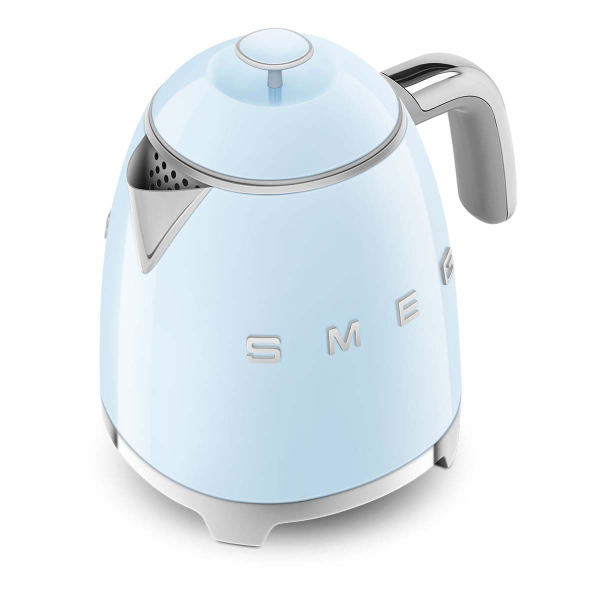 Мини-чайник электрический SMEG 50s Style (KLF05PBEU) Pastel Blue, пастельный голубой