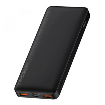 Внешний аккумулятор Baseus 10000mAh Bipow Digital Display PoВтer Bank 20Вт PPDML-L01 (PPBD10K) Чёрный