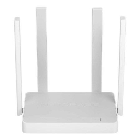 Wi-Fi роутер KEENETIC Netcraze Speedster, Wi-Fi 5, AC1200, 2.4/5ГГц, 4 WAN/LAN, (NC-3013) Белый