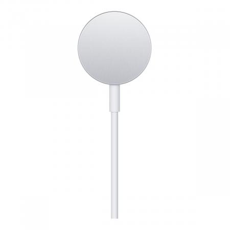 Беспроводное зарядное устройство для Apple Watch Magnetic Charger to USB White, белый