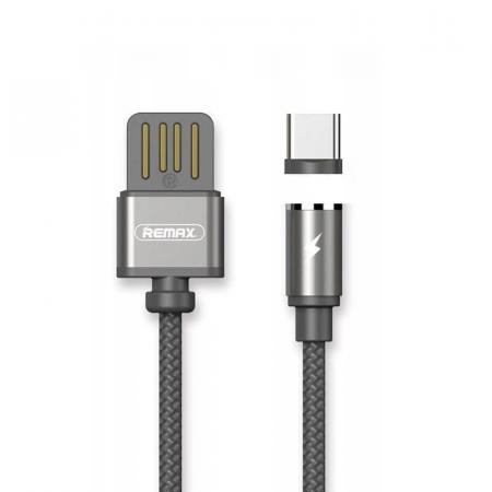 USB кабель REMAX Magnet Cable Gravity Series разъем Lightning (RC-095i) Серый