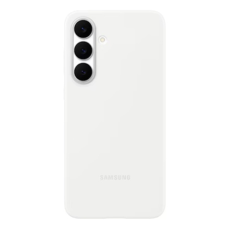 Чехол для Samsung Galaxy S25 Silicone Case Белый