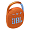 Портативная колонка JBL Clip 4 Orange, оранжевый