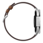 Часы HUAWEI Watch GT 5 Silver, 46 мм, цвет корпуса серебряный, цвет ремешка коричневый