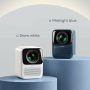 Проектор Xiaomi Wanbo Projector T2 Max New (AI Auto-Focus/450 ANSI/High-Res/Low Noise) Белый