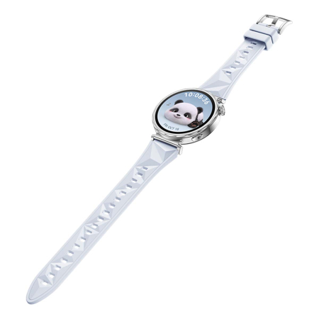 Часы HUAWEI Watch GT 5 Silver, 41 мм, цвет корпуса серебряный, цвет ремешка голубой