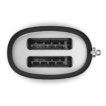 Тостер на 2 ломтика SMEG 50s style (TSF01BLMEU) Черный матовый