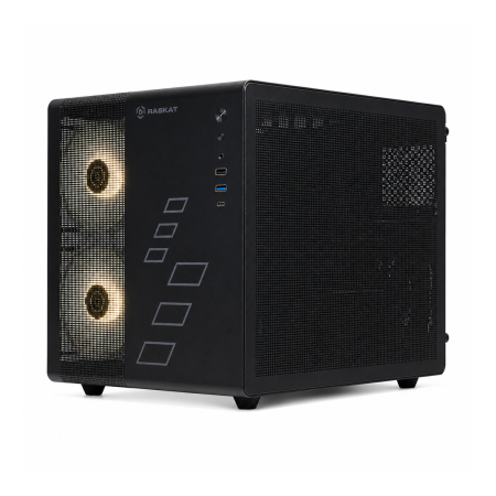 Игровой ПК Raskat Strike 520, Intel Core i5-14400F, NVIDIA RTX 5060 8Gb, 32Gb DDR5, 1Tb SSD, Чёрный