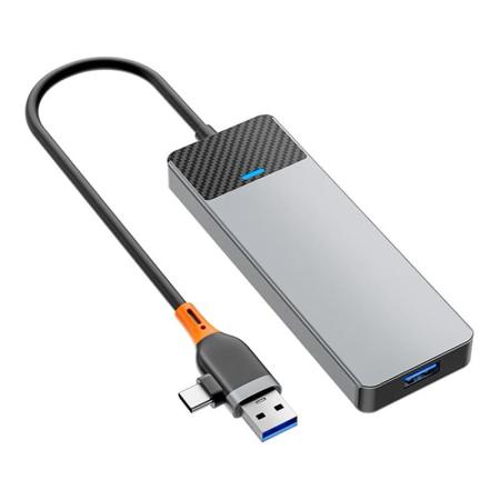 Хаб WiWU Linker Series Hub (A431C) Серый