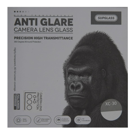 Защитное стекло для камеры Samsung S24 Plus SUPGLASS Anti Glare Camera lens glass (XC-30) Серый