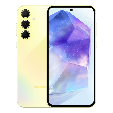 Samsung Galaxy A55 12/256Gb Awesome Lemon, желтый