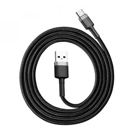 USB кабель Baseus Cafule Cable разъем Type-C (CATKLF-BG1) Черный