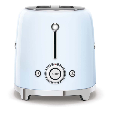 Тостер на 2 ломтика SMEG 50s style (TSF01PBEU) Пастельный голубой