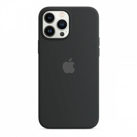 Чехол Silicone Case MagSafe для Apple iPhone 13 Pro Max Черный