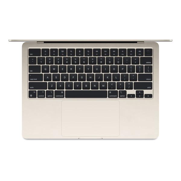 Apple MacBook Air 13" (M3, 8C CPU, 8C GPU, 2024) 8/256Gb SSD (MRXT3) Starlight, «сияющая звезда»
