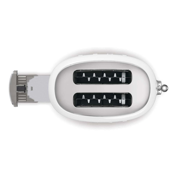 Тостер на 2 ломтика SMEG 50s style (TSF01WHEU) Белый