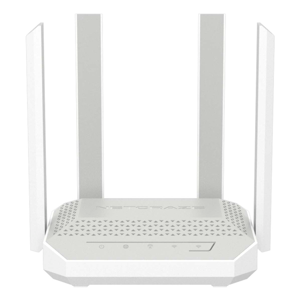 Wi-Fi роутер KEENETIC Netcraze Speedster 4G+, Wi-Fi 5, AC1200, 2.4/5ГГц, 4 WAN/LAN, (NC-2911) Белый