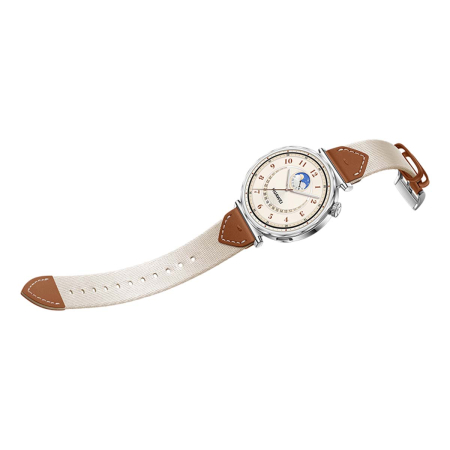 Часы HUAWEI Watch GT 5 Silver, 41 мм, цвет корпуса серебряный, цвет ремешка бежевый