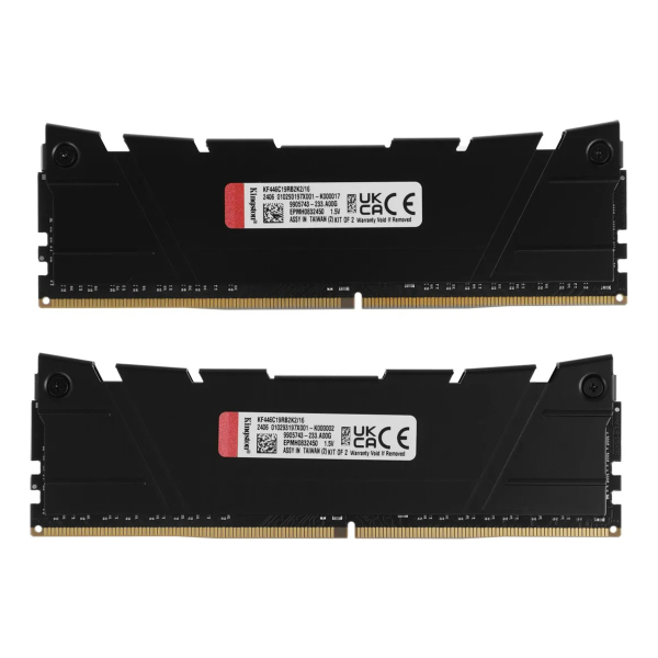 Оперативная память Kingston Fury Renegade Black (KF446C19RB2K2/16) DDR4 16GB 4600MHz CL19 DIMM 2x8