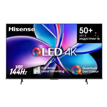 Телевизор Hisense 65" Ultra HD, 144Гц, DLED (65E7Q PRO)