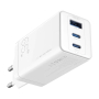 Зарядное устройство WiWU Vyvylabs Gan Fast Charger 65Вт USB-A + 2 USB Type-C (GAN65EU-WH) Белый