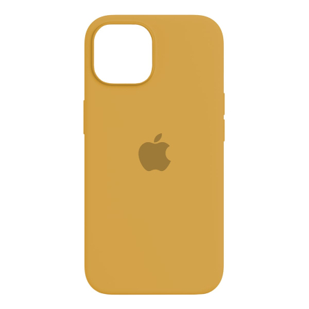 Чехол Silicone Case для Apple iPhone 15 с MagSafe Yellow, Желтый