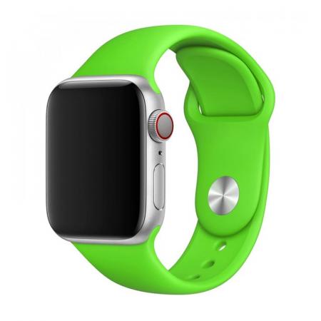 Силиконовый ремешок COTEetCI Silicone Sport Band для Apple Watch 42/44 мм Green, зеленый