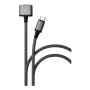 Дата-кабель VLP Nylon Cable USB C - MagSafe, 2 м Серый космос