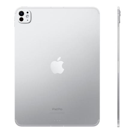 Apple iPad Pro 13" (M4, 2024, 7 gen) Wi-Fi 2Tb, нанотекстурное стекло, Silver, серебристый
