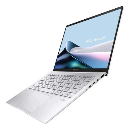 Ноутбук ASUS Zenbook 14 OLED UX3405MA-QD993 (Intel Core Ultra 9 185H 16Gb SSD 512Gb 14" OLED DOS) Silver, серебристый