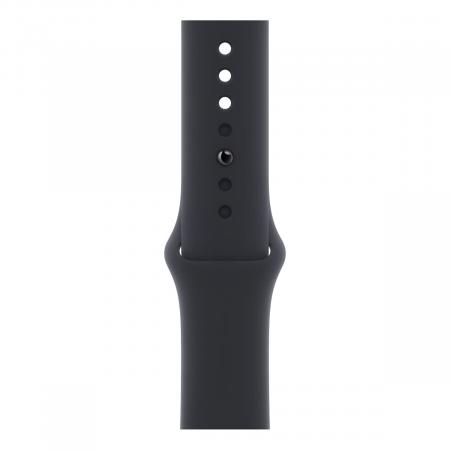 Apple Watch SE (2022), 44 мм корпус из алюминия цвета «Midnight», ремешок Sport Band размера S/M цвета «Midnight»