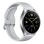 Смарт часы Xiaomi Watch 2 Silver Case with Gray TPU Strap Серебристый