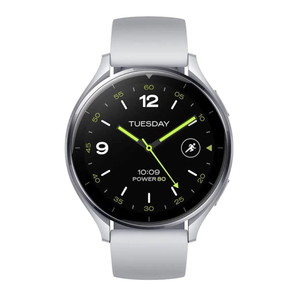 Смарт часы Xiaomi Watch 2 Silver Case with Gray TPU Strap Серебристый