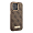 Чехол Guess для iPhone 13 Pro Max чехол MagSafe PU 4G Plate metal logo Hard Brown, коричневый